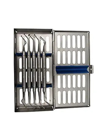 Dental Scaler Set – 5 Pieces with Tray