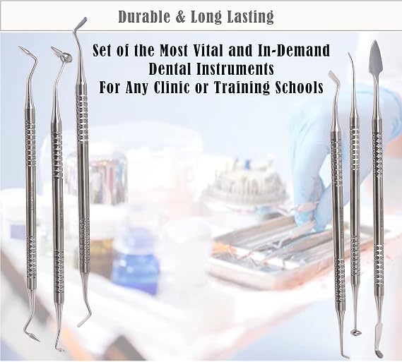 Dental Scaler Set – 6 Pieces