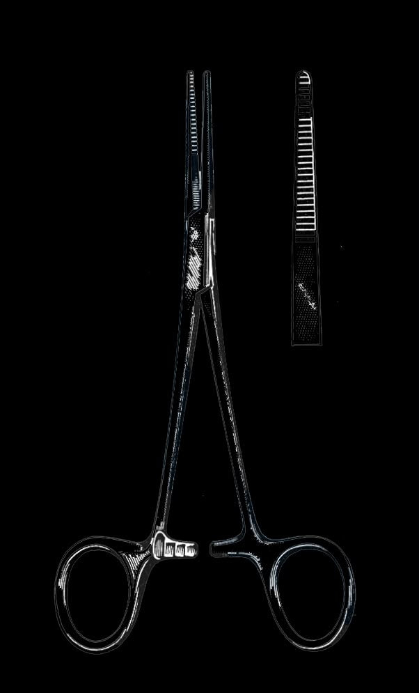 Kelly Haemostatic Forceps – 14.5 cm