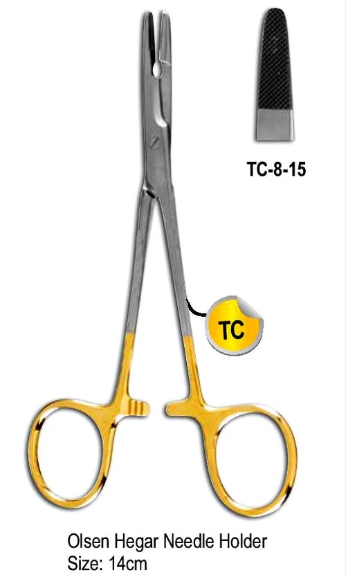 Olsen-Hegar Needle Holder – TC